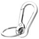 304 stainless steel keychain high-end quick release ring