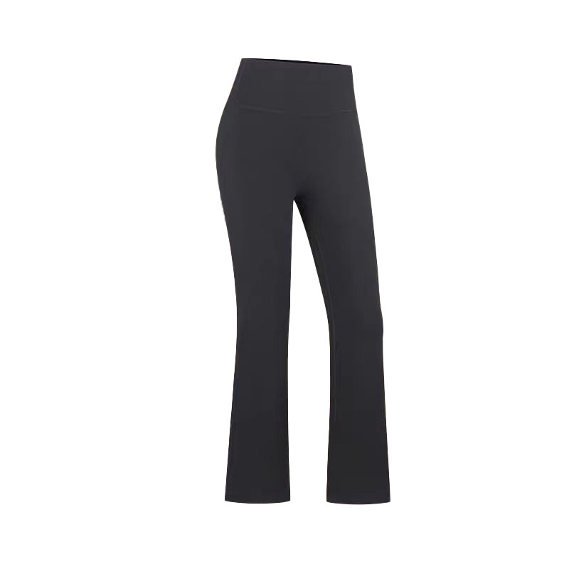 Women's eight-point high-waisted yoga flared fitness pants