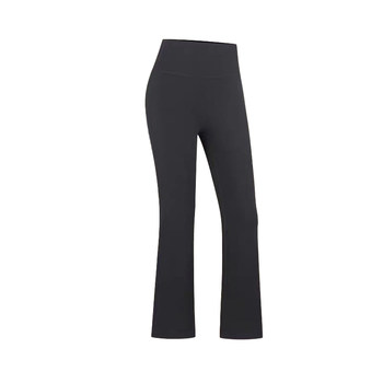 Women's eight-point high-waisted yoga flared fitness pants