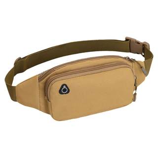 Running small lightweight work canvas mobile phone waist bag