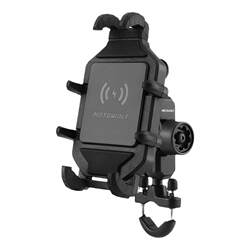 Modo Wolf Electric Motorcycle Mobile Phone Holder Motorcycle Riding Shockproof Anti-Theft Scooter Takeaway Charging Navigation Stand