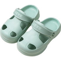latetime summer childrens clogs baby boys slippers anti-collision indoor non-slip girls slippers