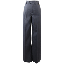 Branded ballroom dancer pants gray thin mens dance pants pocket pants with belt dance pants Latin dance costumes