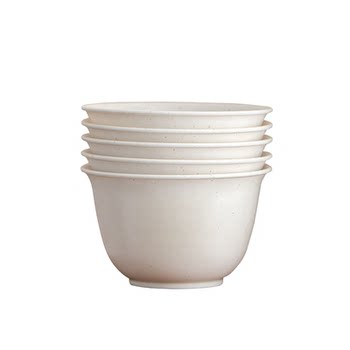 Disposable tea cup high-end rice husk food kung fu tea cup