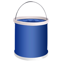 Car wash bucket car-specific folding portable car wash artifact bucket fishing car-mounted Oxford cloth shrinkable brush car bucket
