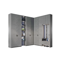 Sofias whole house custom-made master bedroom integral corner walk-in closet custom-made light luxury new Chinese style cabinet without boundaries