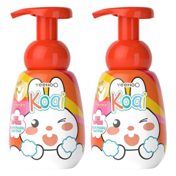 Yingshi infant bubble hand -sanitizer large bottle presses the foam and clean and moisturizes the baby special hand washing B