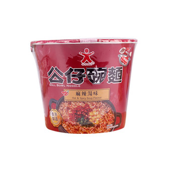 Hong kong imported doll bowl with sesame oil and vegetarian flavor