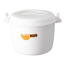 Microwave oven special utensils for steaming rice supplies set plastic household steam rice cooker hot rice utensils cooking rice heating bowl