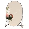 Metal high-end makeup mirror