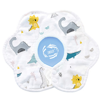 Baby pure cotton gauze bib bib saliva napkin for male baby waterproof spit-up newborn bib women bib children spring and summer