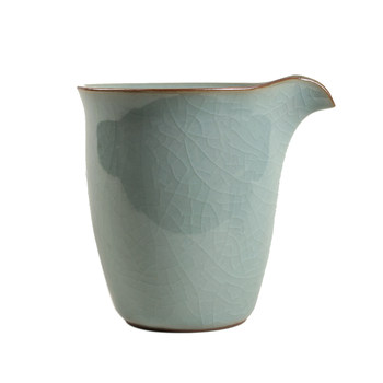Shangpin tang celadon justice cup ge kiln ice crack ceramic tea distributor tea ceremony kung fu tea set accessories tea sea