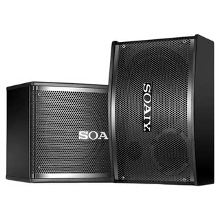 索爱 M8音箱 6.5寸木质家用KTV卡包音箱专业包房会议酒吧音响一对