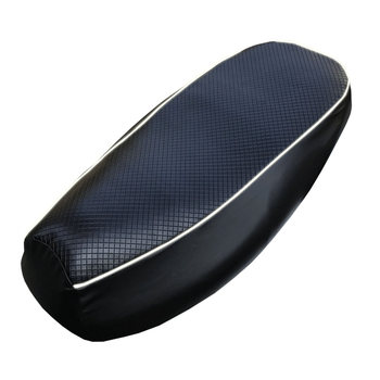 Electric vehicle waterproof seat cushion cover for all seasons, scooter sun protection pad for battery vehicle, thickened leather seat cushion cover