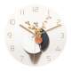 Hanyi ink simple wall-mounted quartz clock and watch