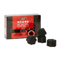 BBQ family charcoal barbecue charcoal household barbecue fruit wood charcoal around the stove to make tea quick-burning charcoal charcoal grill special bamboo charcoal
