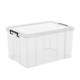 Thickened transparent right-angle storage box