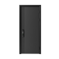 Jinshangzhai sécurité porte dentrée intelligente personnalisée double porte externe en acier interne en bois porte intelligente dempreinte digitale ZH012