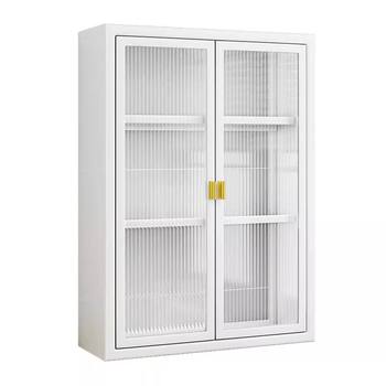Punch-free bathroom storage cabinet bathroom shelf wall-mounted toilet toilet cosmetics cabinet above toilet new style