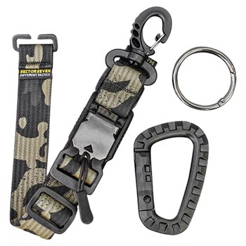 Zone 7 strapping hook buckle with clothing hanging buckle