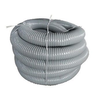 Pvc gray wire vacuum hose industrial telescopic