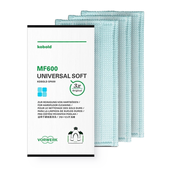 Vorwerk/Forwerk Universal Soft Cleaning Cloth 3-Pack Suitable for Sp600/Spb100/Sp7