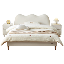 Quanyou Home Simple Modern Montessori Childrens Floor Bed Single Tatami Soft Bed Bed 2024 New Style 116090