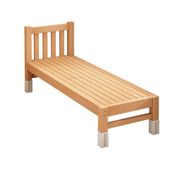 Beech splicing bed, adults can sleep on the bedside, widened crib, children's single bed, side bed, large bed splicing artifact