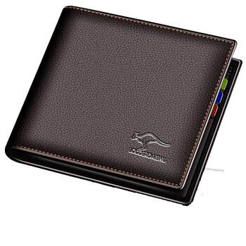 Men's wallet is generous and large capacity waterproof