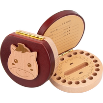 Babys hand and footprints umbilical cord fetal hair collection box storage bottle homemade storage of fetal hair baby full moon souvenir production