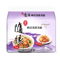 Материковая версия корейского супа с лапшой кимчи 75г*5 упаковок до 17, 26 января