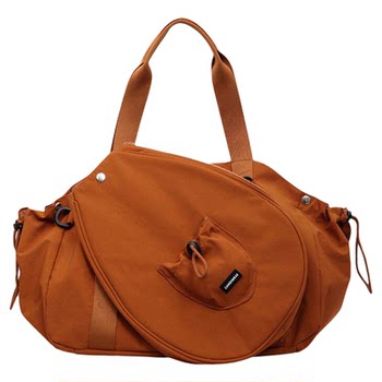 Fitness badminton bag niche design 2026 new casual yoga large capacity tennis shoulder storage bag