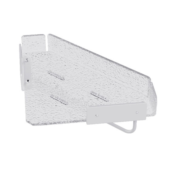 Acrylic water corrugated triangle storage rack