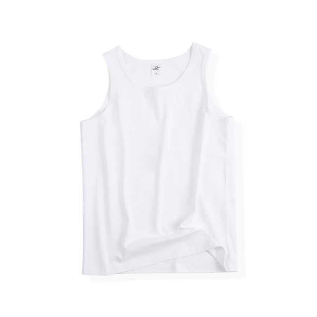 Flat foot vest high quality cotton loose sleeve
