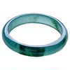 Natural jade ice ring blue green spicy green fresh