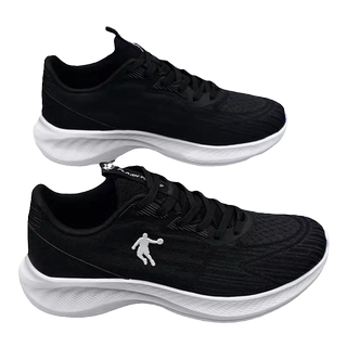 乔丹男鞋跑步鞋2025冬季新款减震跑鞋男款透气网面男士休闲运动鞋