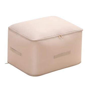 Down quilt compression bag quilt storage bag quilt clothes cotton coat quilt silk quilt compression storage box large capacity