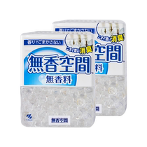 (Self-operated) Kobayashi Pharmaceutical Unscented Space Solid Air Freshener Room Toilet Deodorant 315g*2 Box