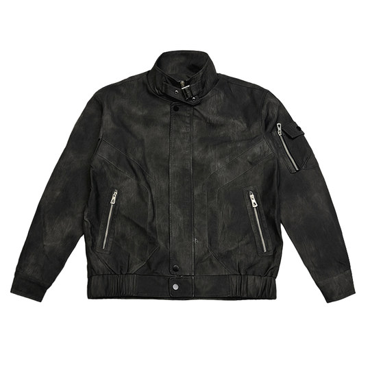 秋冬加绒加厚皮衣男士流行保暖皮夹克2025新款爆款高级感痞帅外套