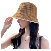 Fisherman Hat Womens Summer Versatile Sun Hat Outdoor Face Covering Fashionable Casual Sun Hat Basin Hat Korean Style Breathable Hat