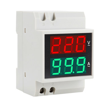 Ouxin ac voltage ammeter rail type high precision