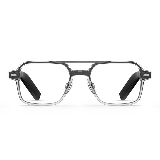 【送近视镜片】华为智能眼镜飞行员黑科技耳机蓝牙墨镜可配镜片可替换太阳镜翻译蓝牙耳机降噪