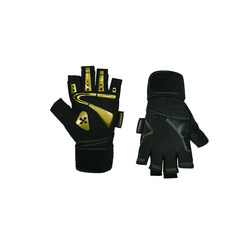 Gxmmat Fitness Gloves Sports Anti-Callus Anti-Slip Equipment Training Exercise Dumbbell Anti-Slip Men's Black