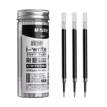 St head presses the refill for quick drying