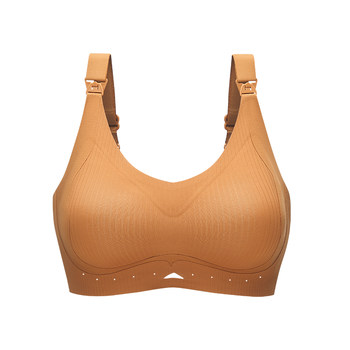 Lactation underwear large breasts show small and prevent sagging and gathering postpartum feeding large size pregnant women bras for pregnant women
