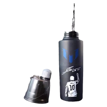 Messi spray water cup for children going to school for boys No. 24 Kobe Bryant NBA football and basketball star sports bottle summer