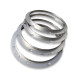 304/201 stainless steel air duct round flange manufacturer
