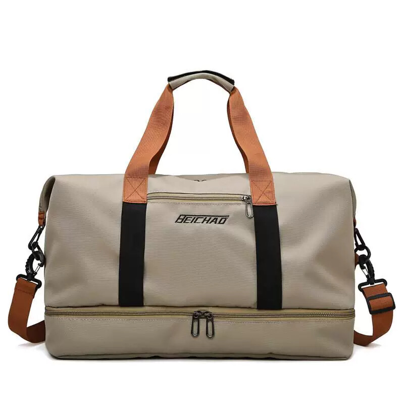 Travel bag handbag short distance travel for men and women large capacity canvas bag luggage bag short distance light sports fitness