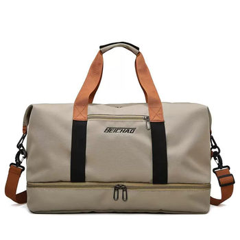 Travel bag handbag short distance travel for men and women large capacity canvas bag luggage bag short distance light sports fitness