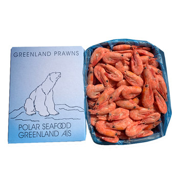Arctic sweet shrimp 5 pounds packaged cooked frozen ready to eat